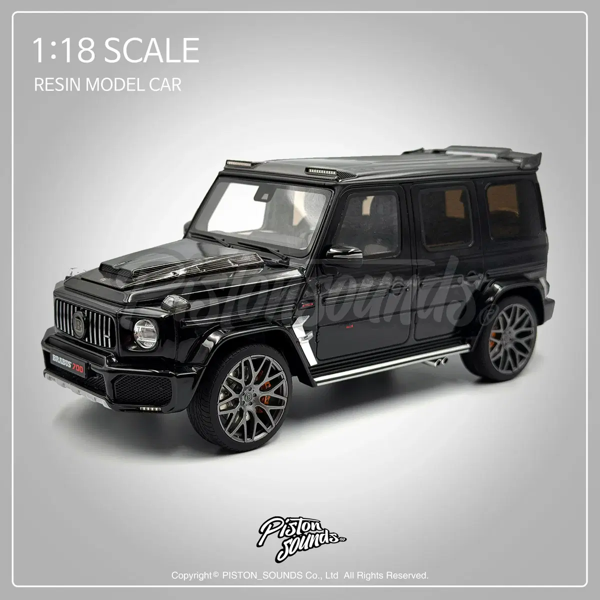 GT SPIRIT 지티스피릿 1:18스케일 벤츠 지바겐 브라부스700 G63 KJ040