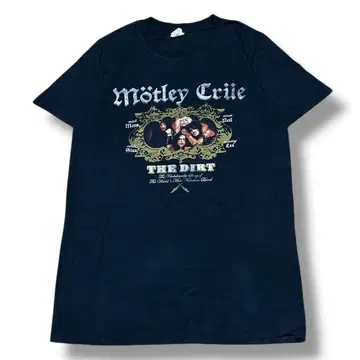 [ S ] MOTLEY CRUE 머틀리 크루 밴딩 T셔츠 반T