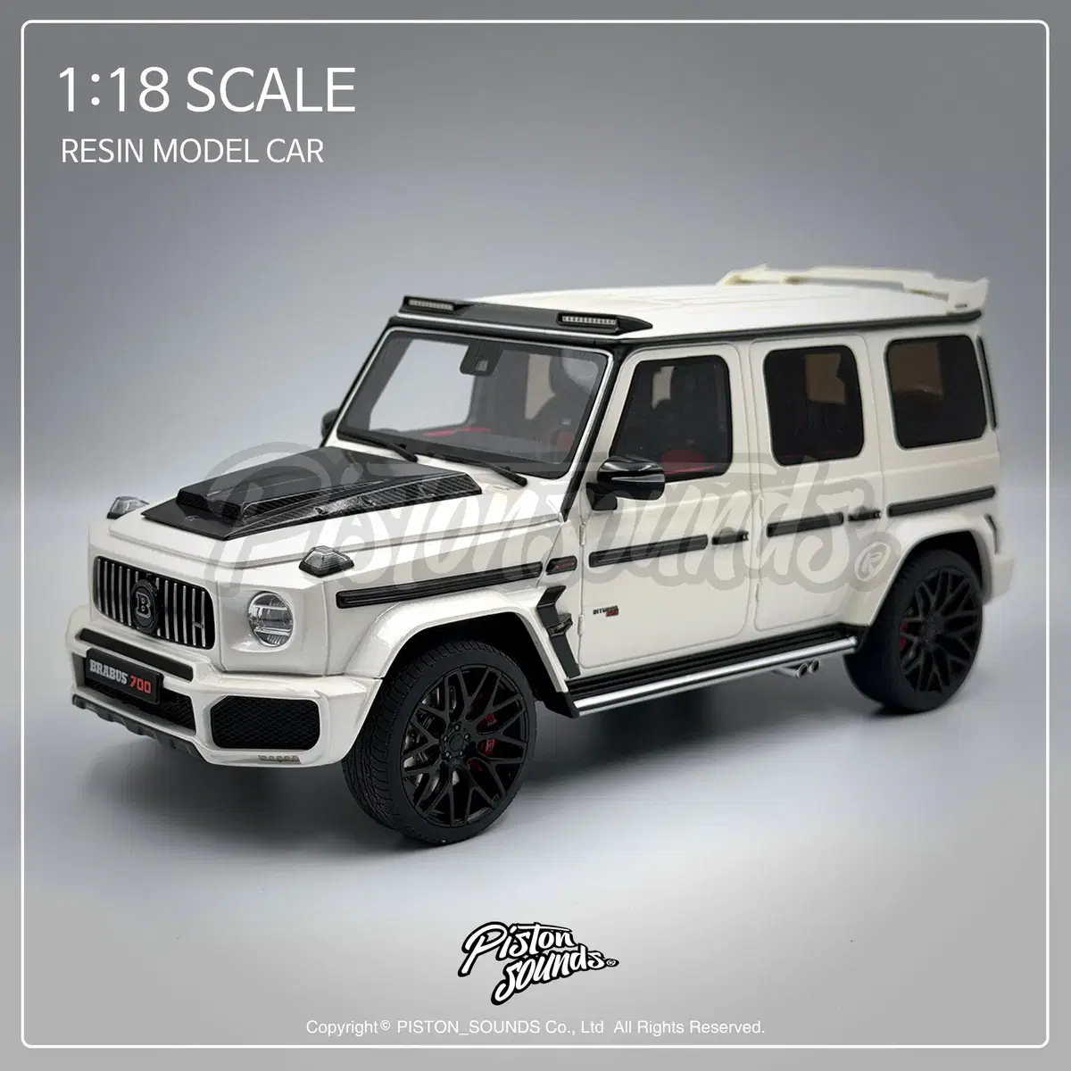 GT SPIRIT 지티스피릿 1:18스케일 벤츠 지바겐 브라부스700 G63 GT829