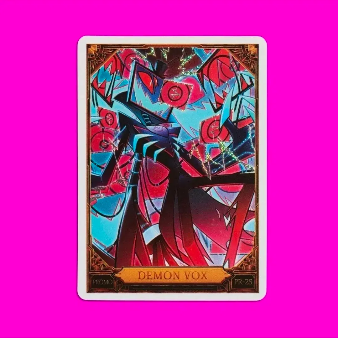 Hazbin Hotel Alastor Limited Edition Promo Card (Demon Alastor