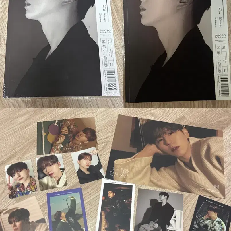 몬스타엑스 기현 전시 11월을 담은 순간 포토북+포카 택포 급처