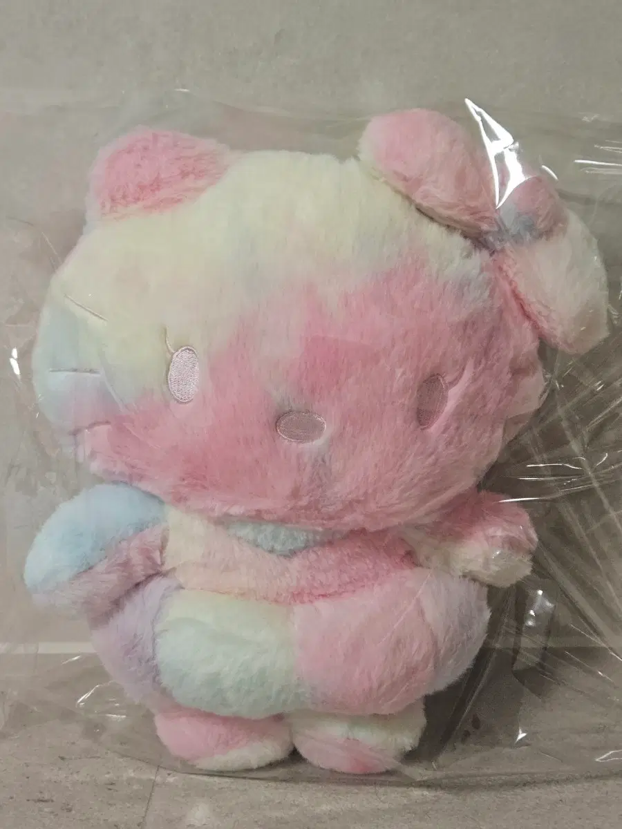 지수키티인형38cm 레인보우