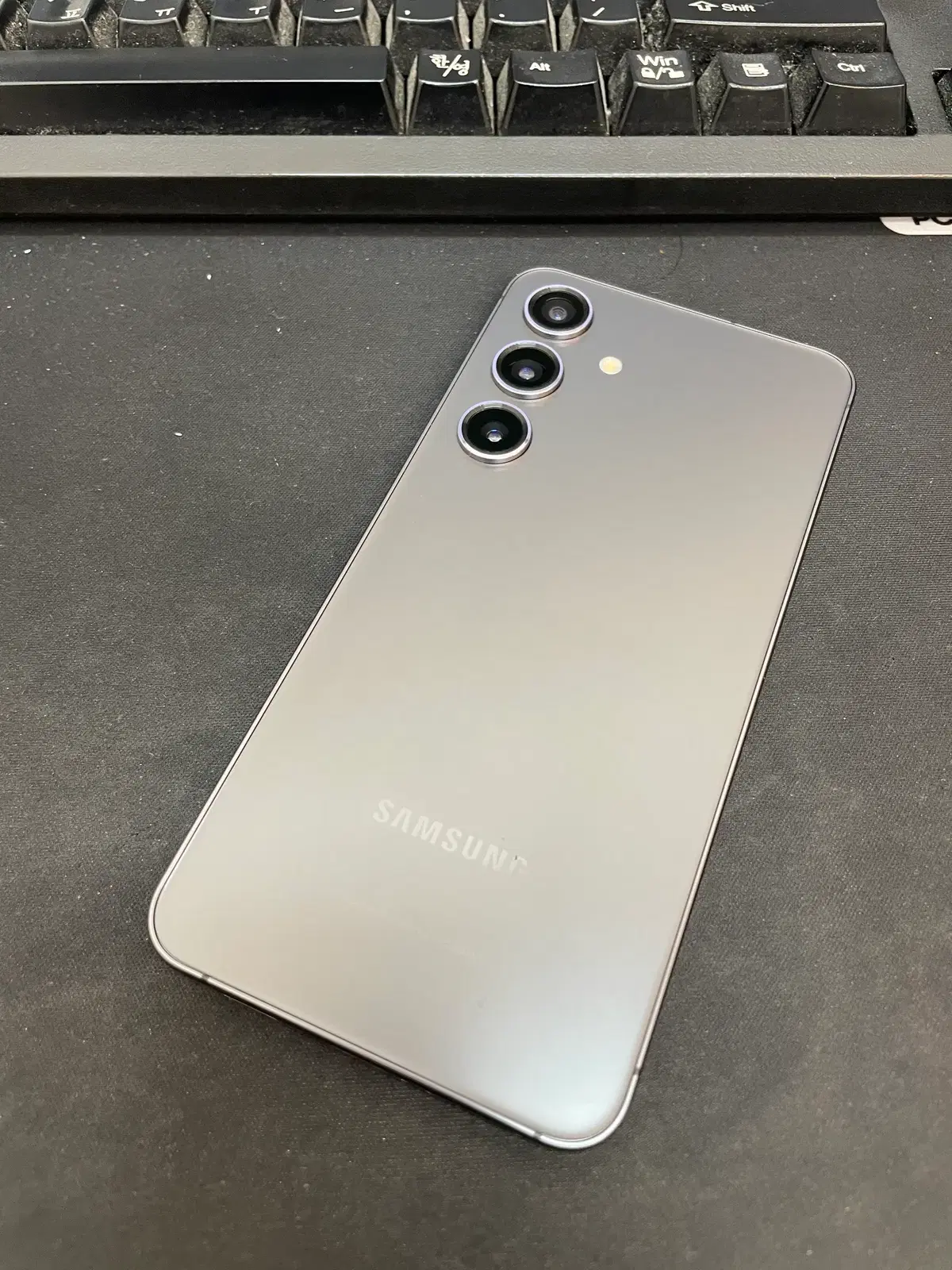 갤럭시S24 블랙 256GB 무잔상 상태좋은 중고48만8천팝니다