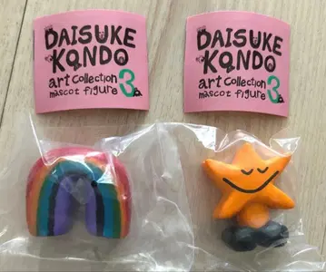 DAISUKE KONDO 아트 컬렉션 마스코트 피규어 3 별 무지개