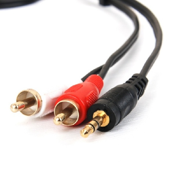 3.5mm 스테레오 to RCA 오디오 연결 케이블 3m