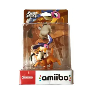 [ 새상품 미개봉 ] amiibo 덕 헌트 슈퍼 스매시브라더스