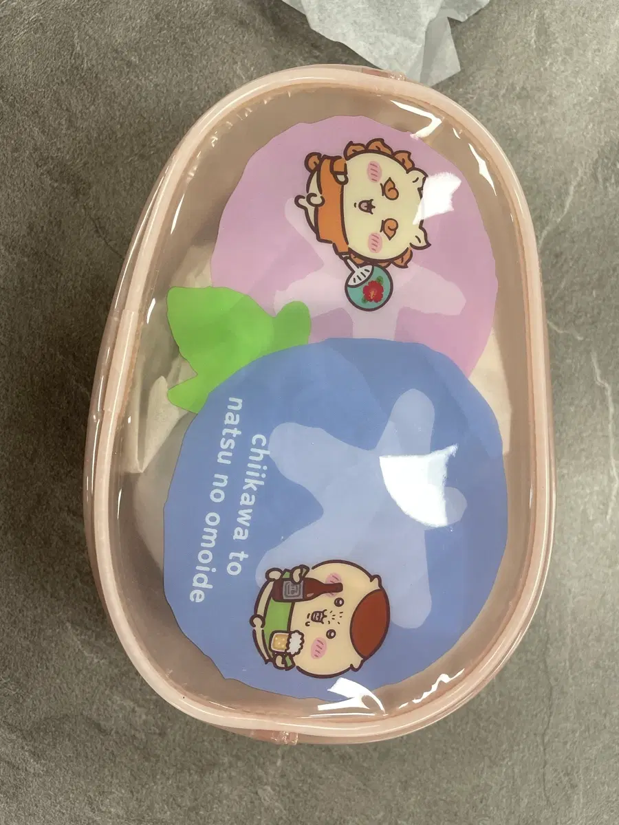 치이카와 여름 쿠지 파우치 시사 & 쿠리만쥬