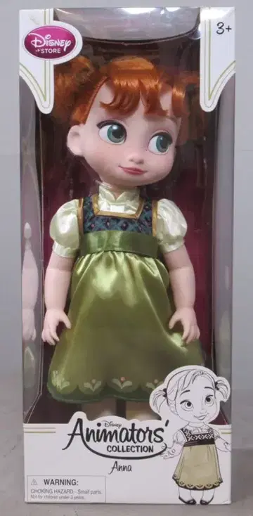 디즈니 스토어 Animators' COLLECTION Animator Doll 안나 스토어 로고