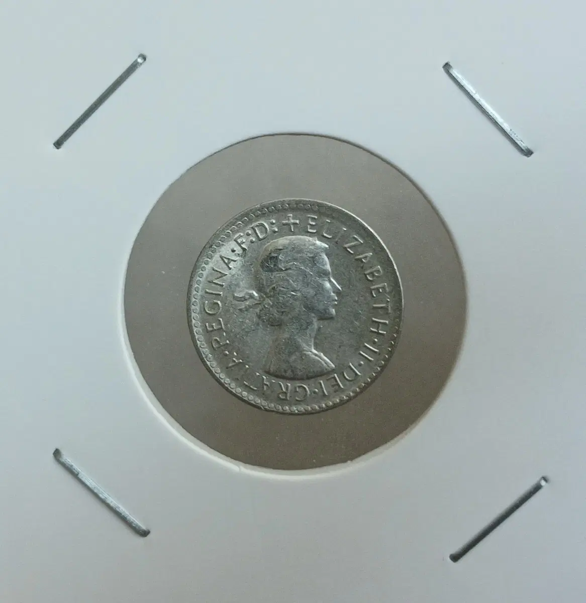 1962년 호주 3펜스 은화
