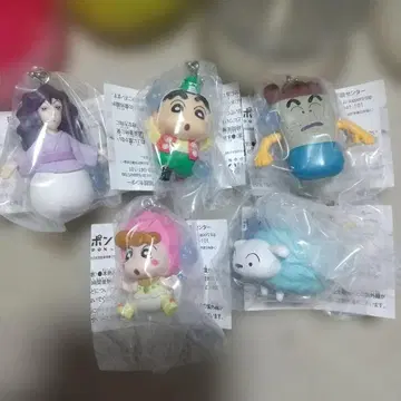 짱구는 못말려 오라의 요괴 바캉스 스윙 마스코트 5개