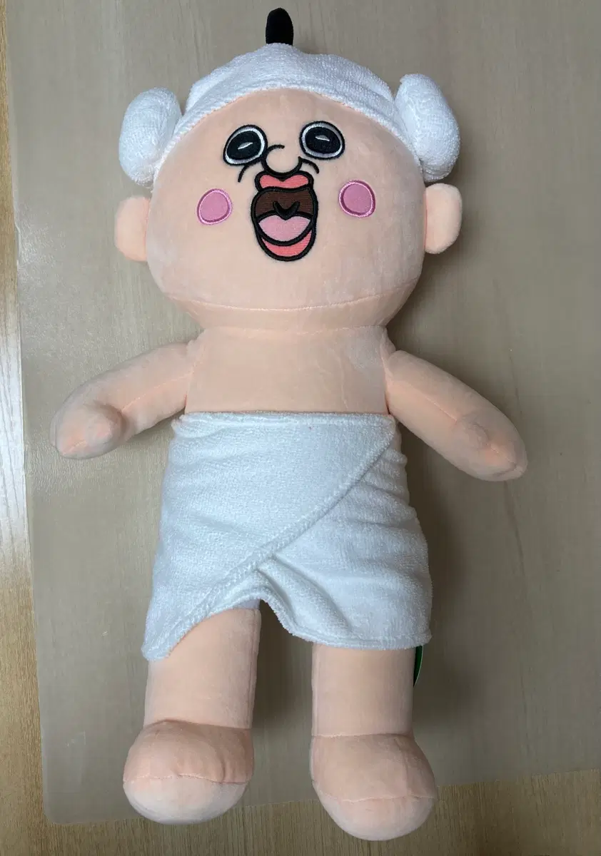 빵빵이 목욕가운 중형 인형