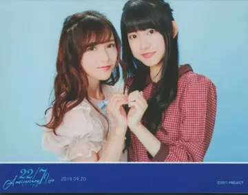 22/7 Anniversary Live 2019 우미노 루리/미야세 레나 페어 브로마이드