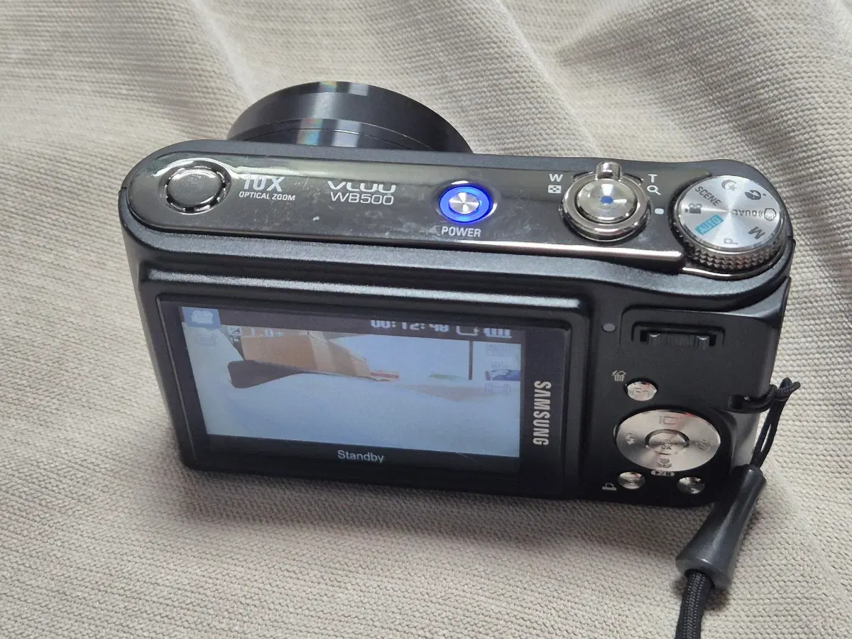 삼성 VLUU WB500 10배 광학줌디지털 카메라