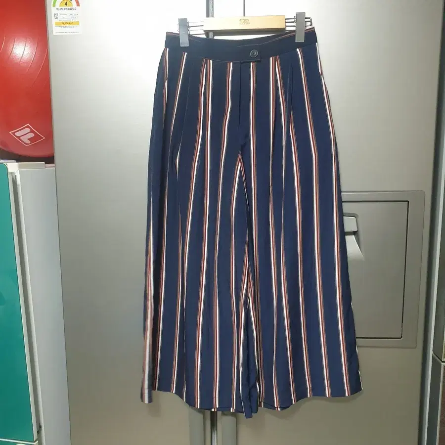 코벳블랑 스트라이프 와이드 팬츠