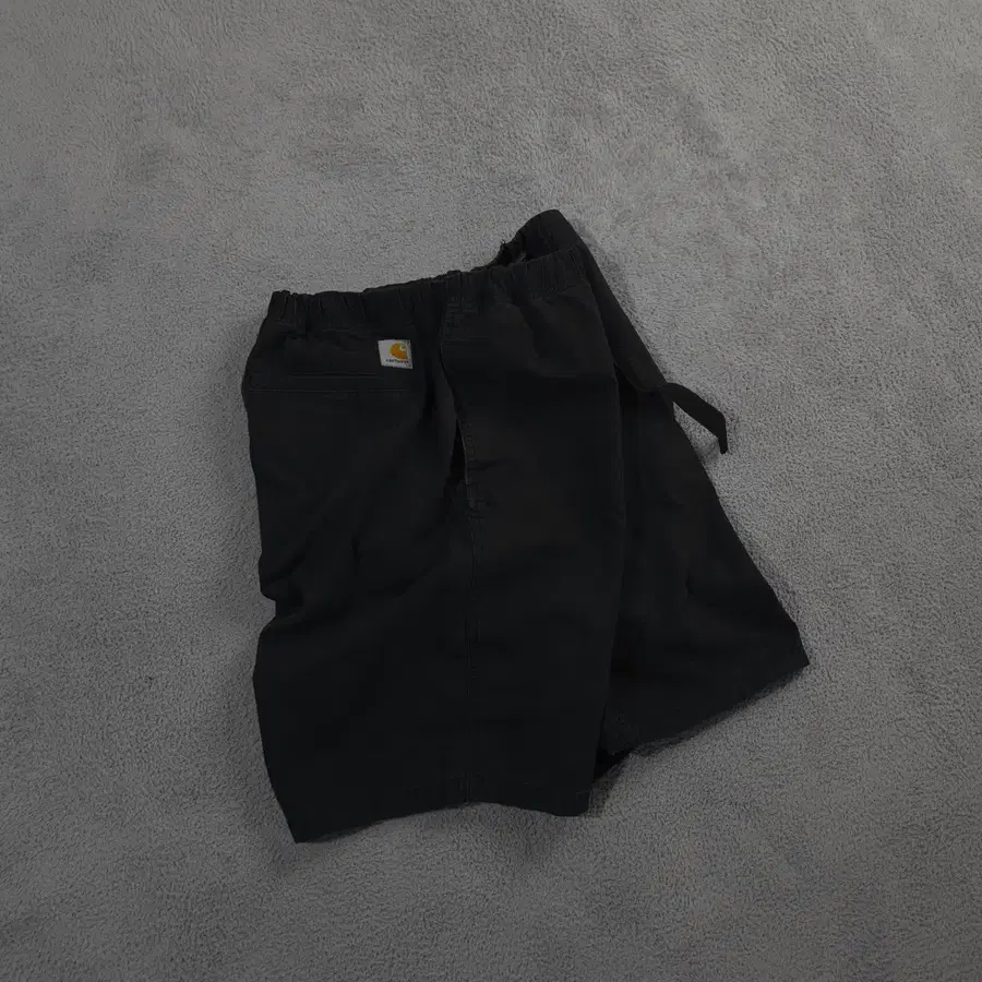 칼하트 wip 벨티드 립스탑 블랙 하프 팬츠 (XL)