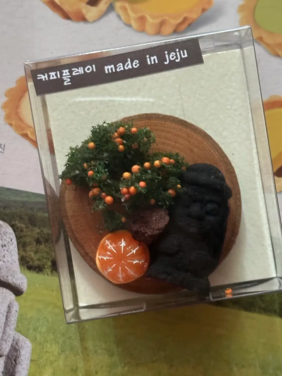 제주도 마그넷 귤 돌하르방 자석 기념품 (미개봉)