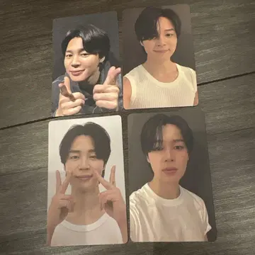 BTS 지민 FACE 포토카드 4장 세트