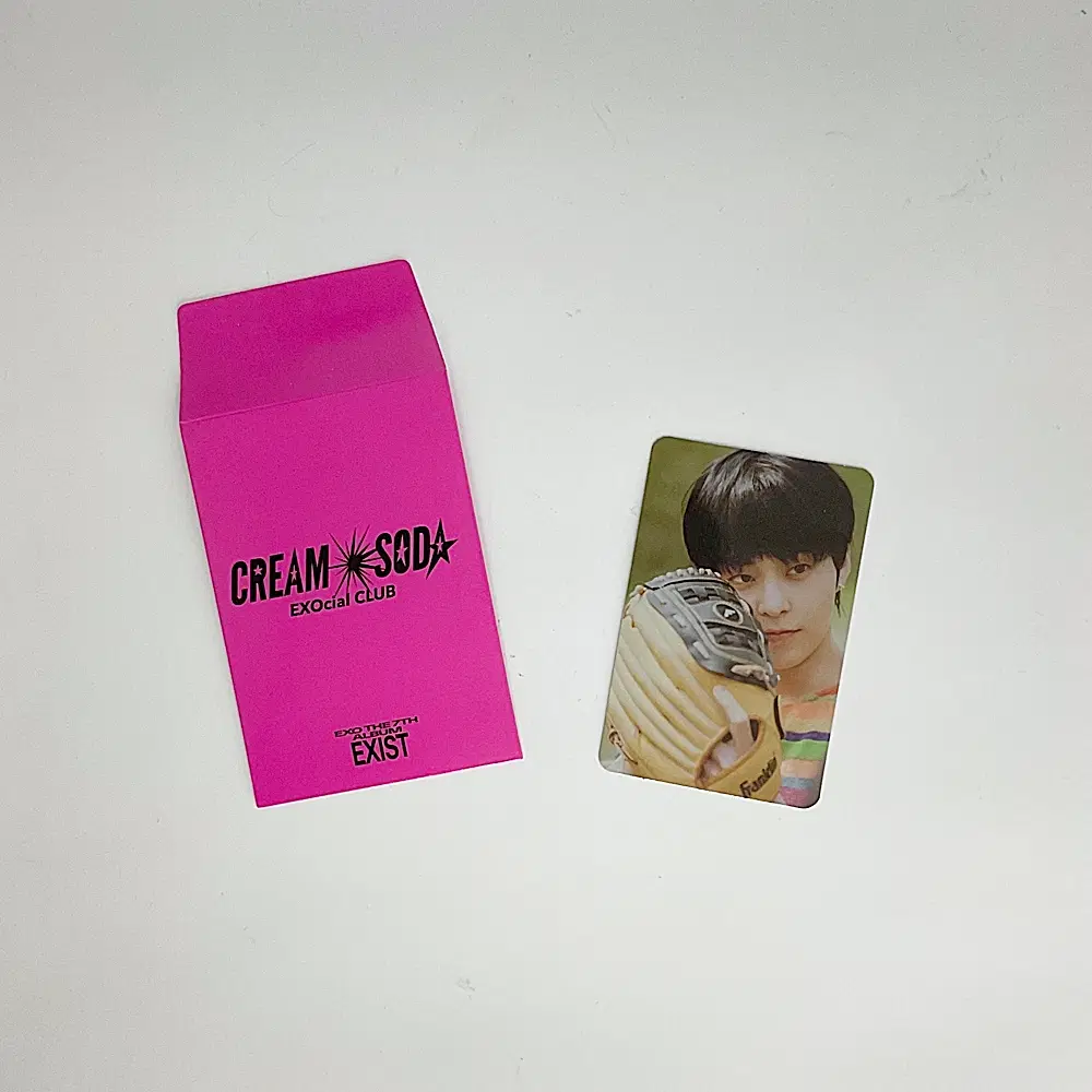 엑소 시우민 이그지스트 엑소셜클럽 크림소다 포토카드 포카 A_3 EXO XIUMIN EXIST EXOcial Club CREAM SODA PHOTOCARD A_3