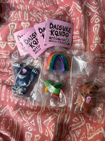 DAISUKE KONDO 아트 컬렉션 마스코트 피규어 3