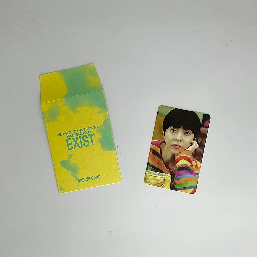 엑소 시우민 이그지스트 엑소셜클럽 크림소다 포토카드 포카 C_1 EXO XIUMIN EXIST EXOcial Club CREAM SODA PHOTOCARD C_1
