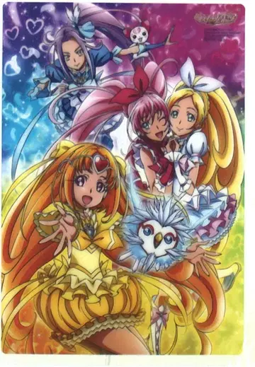 도에이 Animage 4월호 부록 스위트 프리큐어! 책받침