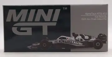 TSM MODEL 1/64 MINI GT 2022 Abu Dhabi GP Alpha Tauri AT03 #22 Yuki Tsunoda 521-L