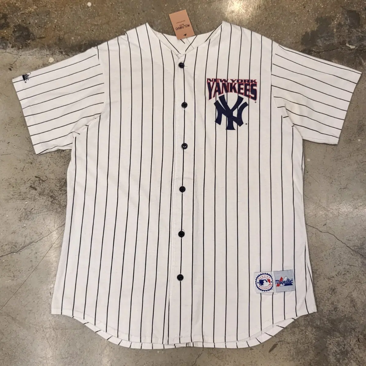 90s Made in USA 마제스틱 뉴욕양키스 메이저리그 야구유니폼 야구져지
