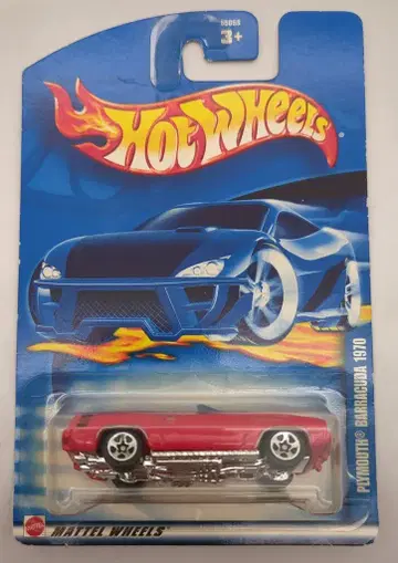 MATTEL HOTWHEELS 55058 PLYMOUTH BARRACUDA 1970 레드 2002-173