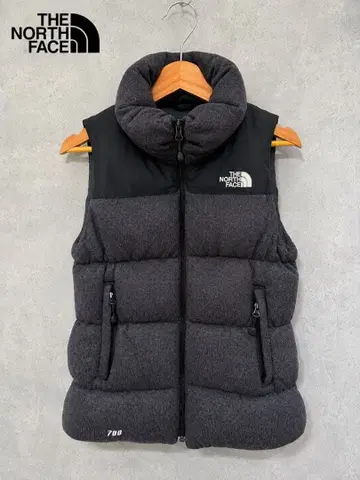 THE NORTH FACE 700 다운 베스트 XS 그레이 여성용