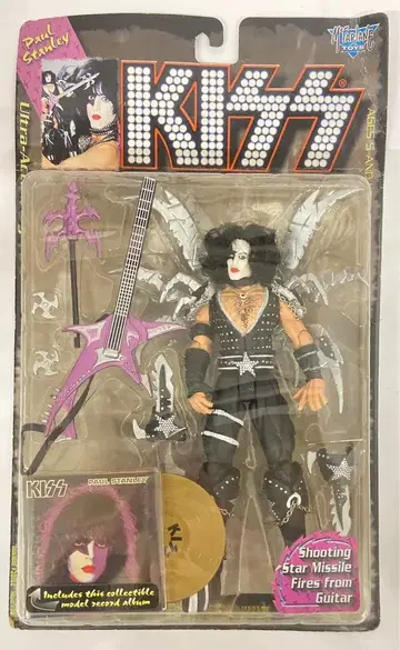 McFARLANE TOYS 울트라 액션 피규어 폴 스탠리 (금 디스크 포함)