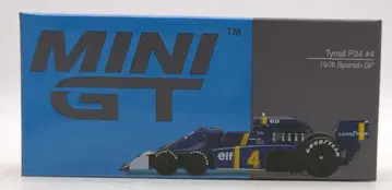 TSM MODEL 1/64 MINI GT Tyrrell P34 #4 1974 Spanish GP 488
