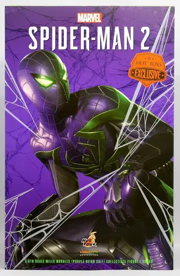 HOTTOYS VIDEOGAME MASTERPIECE MILES MORALES (PURPLE REIGN SUIT) VGM68
