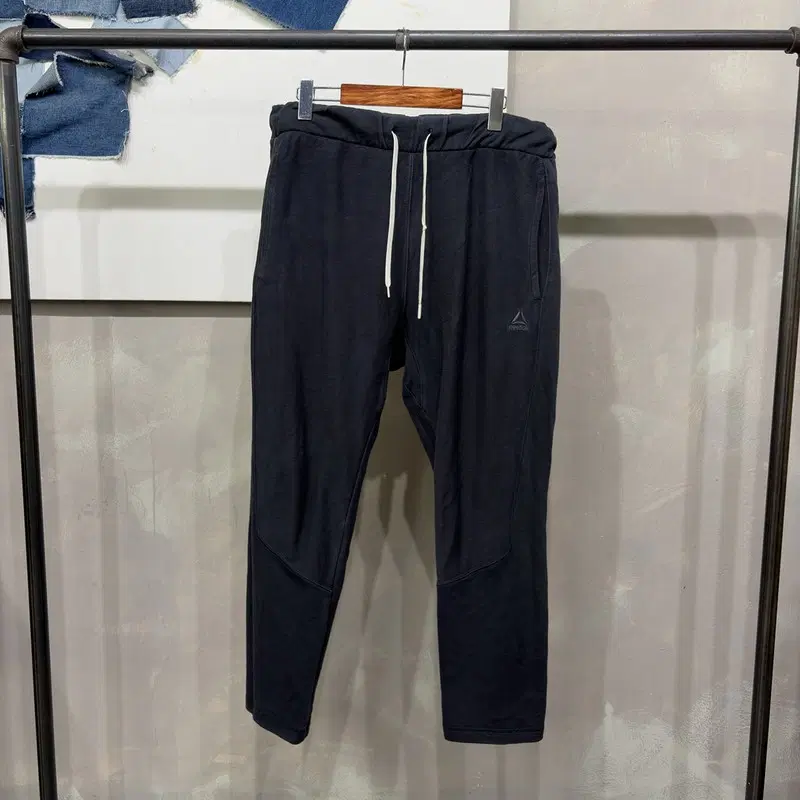 (36~38인치) 리복 운동 캐주얼 빅사이즈 밴딩 트레이닝팬츠 바지
