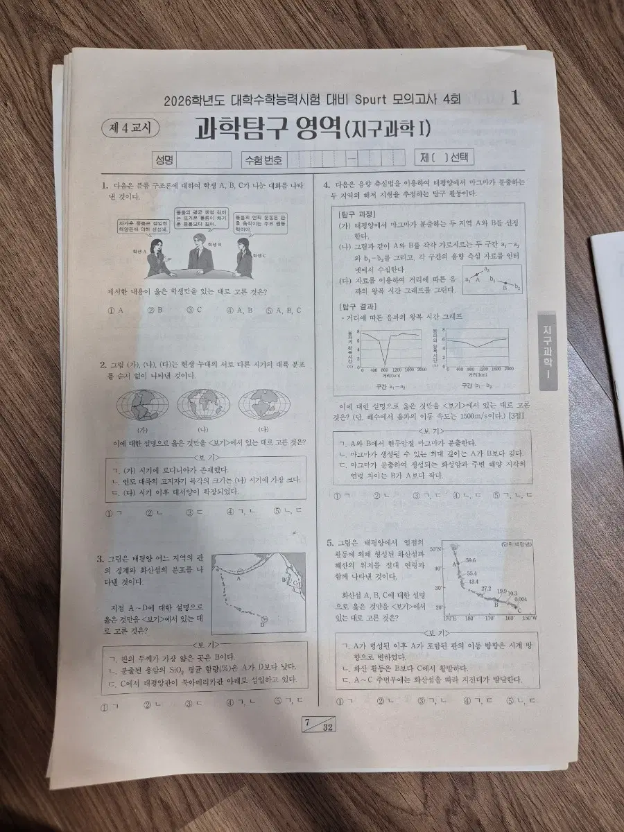 2026 Spurt 모의고사 지구1