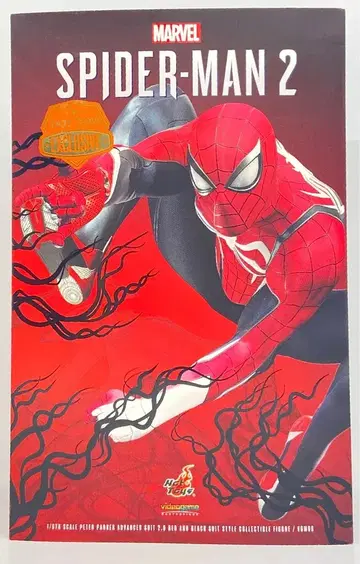 HOTTOYS VIDEOGAME MASTERPIECE PETER PARKER ADVANCED SUIT 2.0 / RED & BLACK SUIT STYLE VGM066