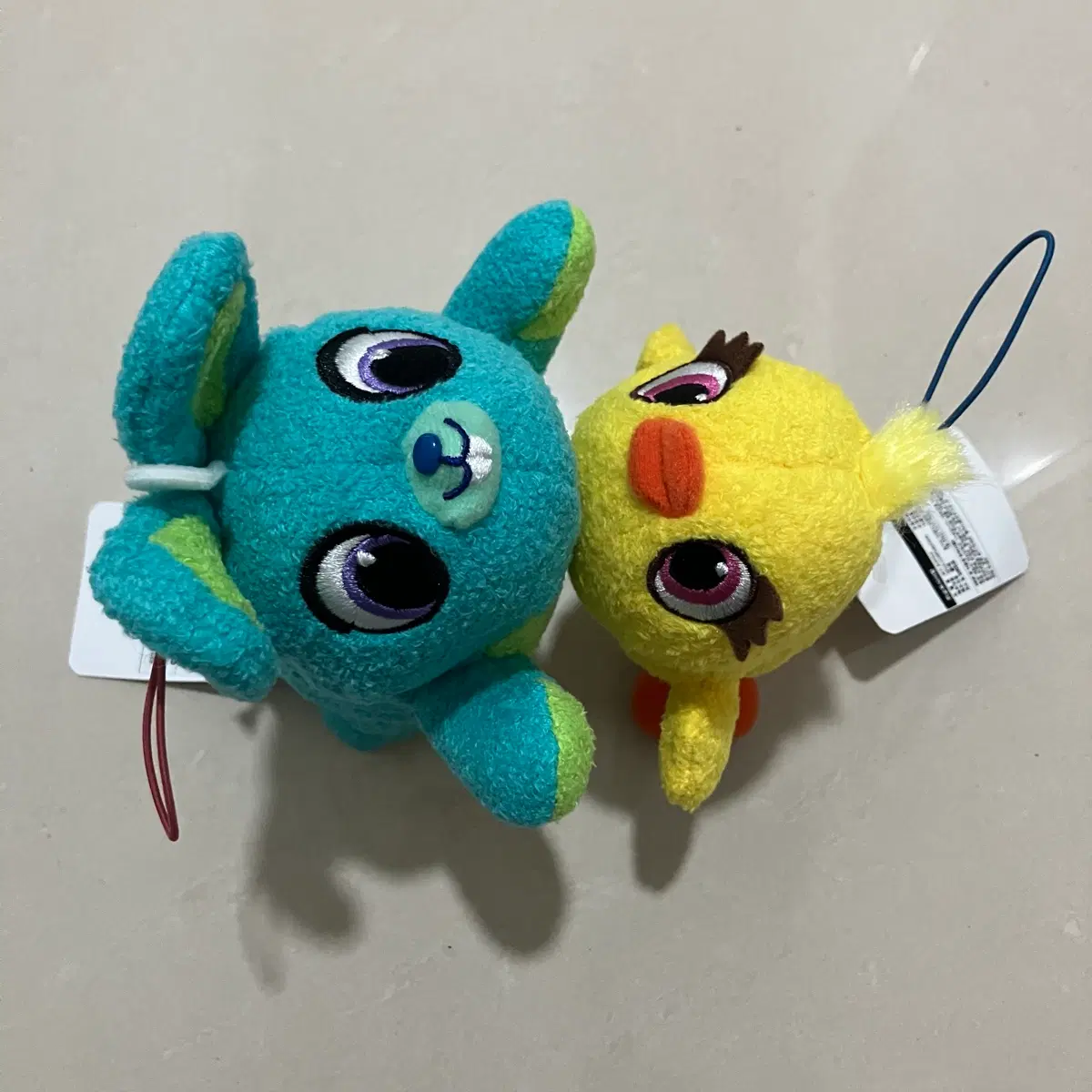 토이스토리 더키 버니 인형 키링