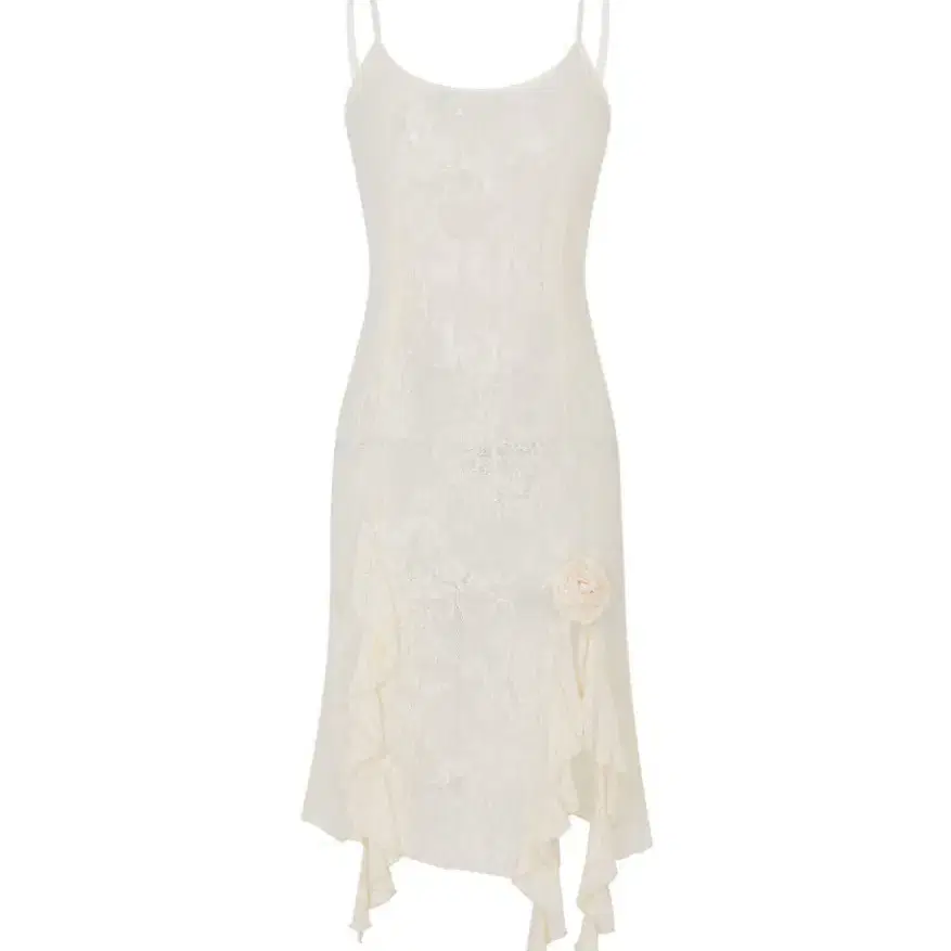 루루서울 Antique See Through Dress (Cream) S 사이즈