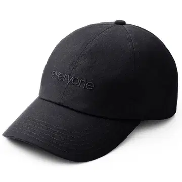everyone og 로고 데일리 캡 BLACK 미사용