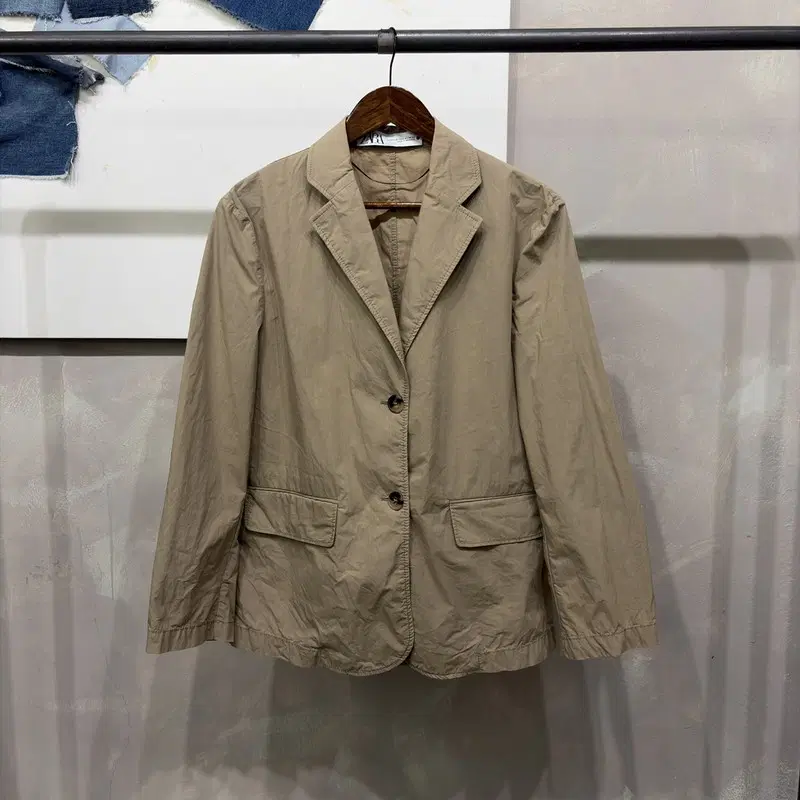 (90) 자라 ZARA 여성 캐주얼 봄 하프 블레이저 자켓