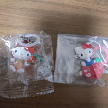헬로키티 메지루시 액세서리 2종 세트