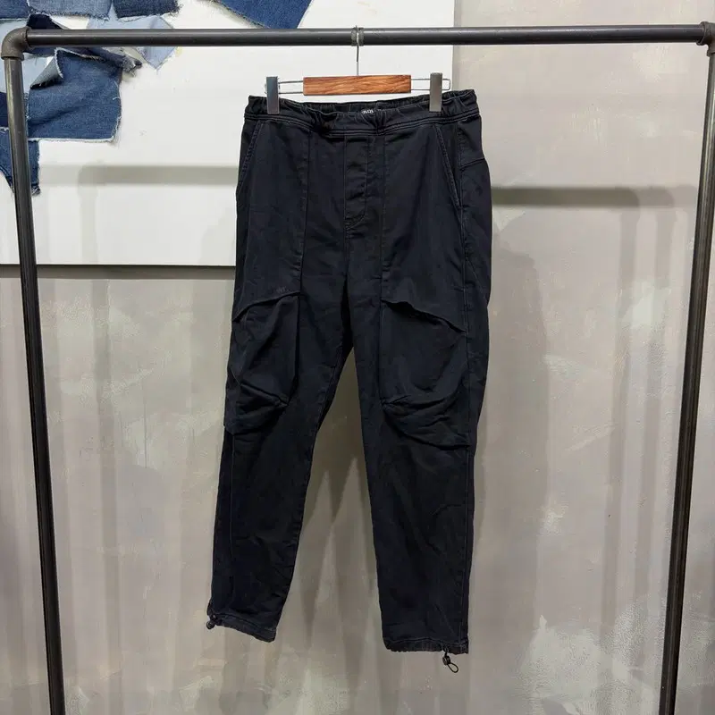 (28~30인치) 자라 ZARA 캐주얼 밴딩 절개 팬츠 바지