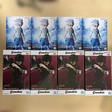 HUNTER x HUNTER 주술회전 피규어 8체 세트