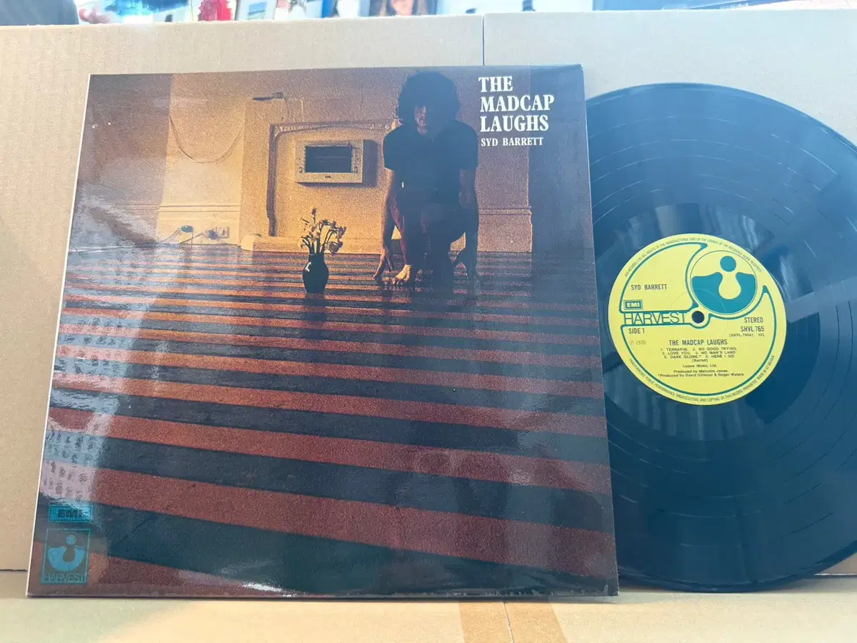 (UK LP) Syd Barrett - The Madcap Laughs, Pink Floyd