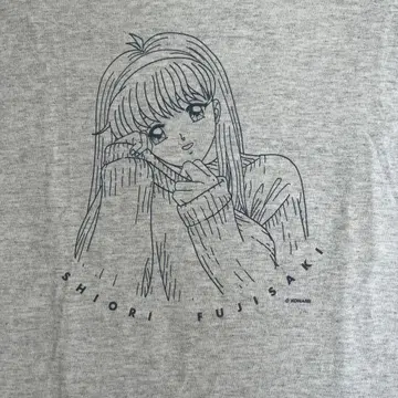 SHRORI MATE 두근두근 메모리얼 후지사키 시오리 빈티지 T셔츠