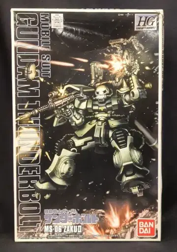 반다이 HG 1/144 기동전사 건담 썬더볼트 양산형 자쿠 (썬더볼트판)