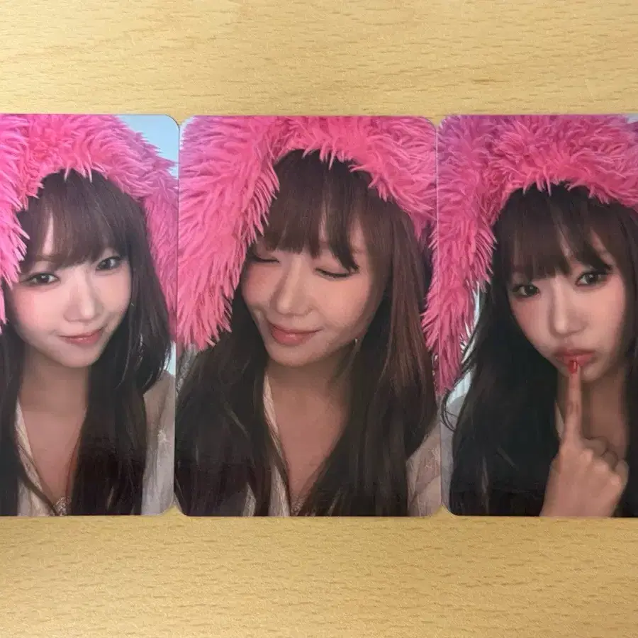 최유정 비장의무기 스트라이크뮤직 대면 미공포 세트