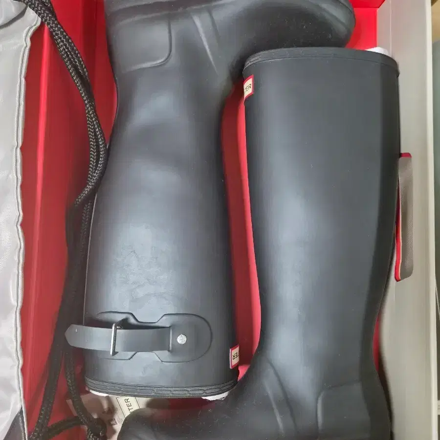 헌터 오리지널 톨 레인부츠 블랙 EU38 240 풀박