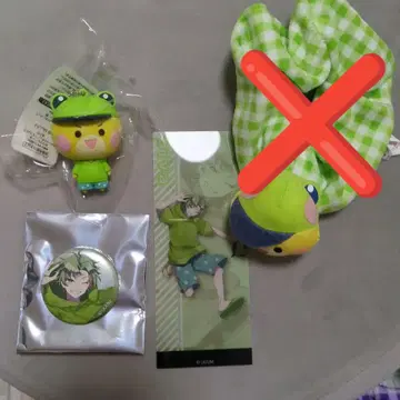 컬러풀 피치 스크런치 책갈피 캔뱃지 러버 마스코트 시바