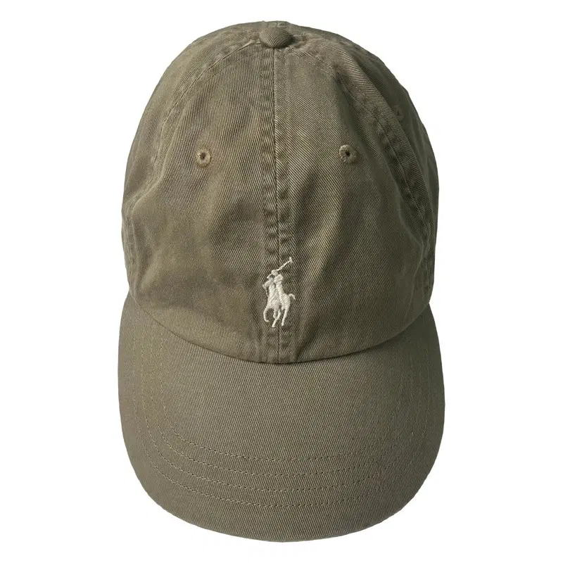 POLO RALPH LAUREN olive khaki cotton chino ball cap