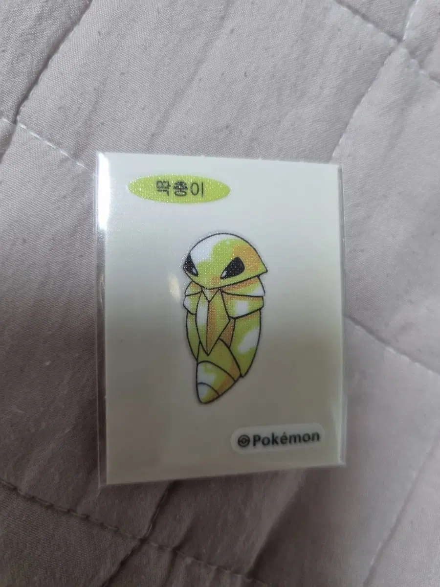 포켓몬 딱충이 스티커 띠부씰
